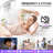 Latorsha 20'' Flush Mount Ceiling Fan, Low Profile Ceiling Fan with Lights and Remote RGB Ceiling Fan