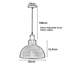 Kronos 1 - Light Dome Pendant-1422697044