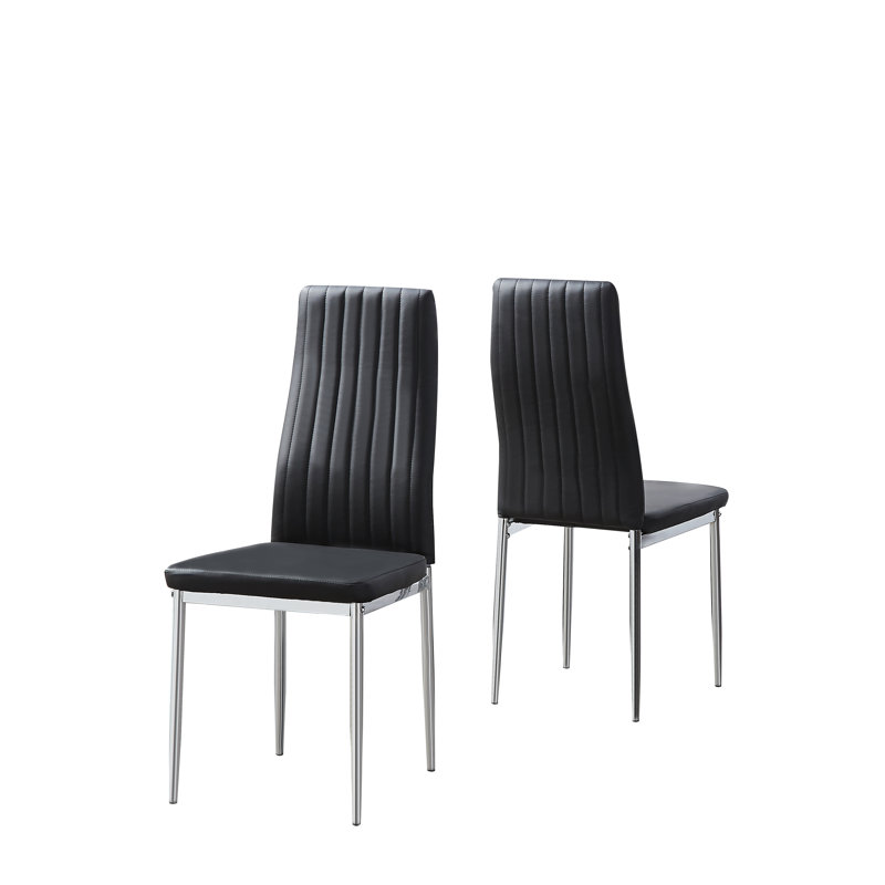 Side chair Set Gabrielle, Black