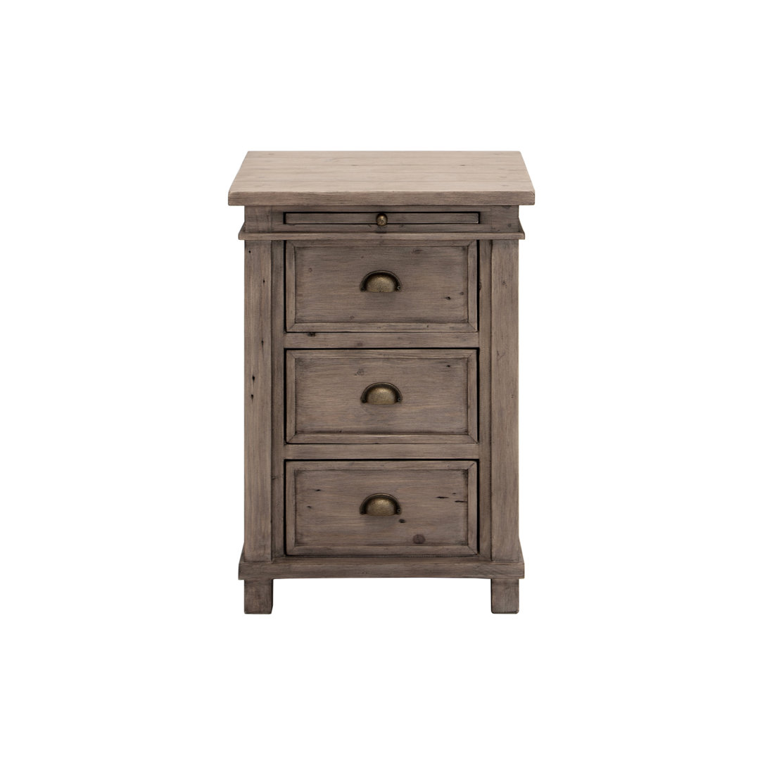 Resaca 20'' W Solid Wood Nightstand The Twillery Co.®