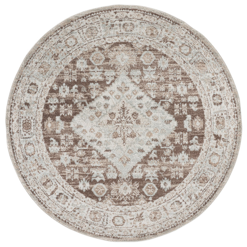 Madison 670 Performance Oriental Rug, 6'-7" X 6'-7" Round