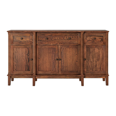 Buffet en bois massif l 65 po