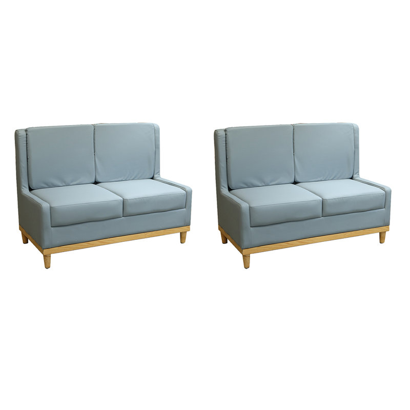 Banc rembourré en similicuir Casual
