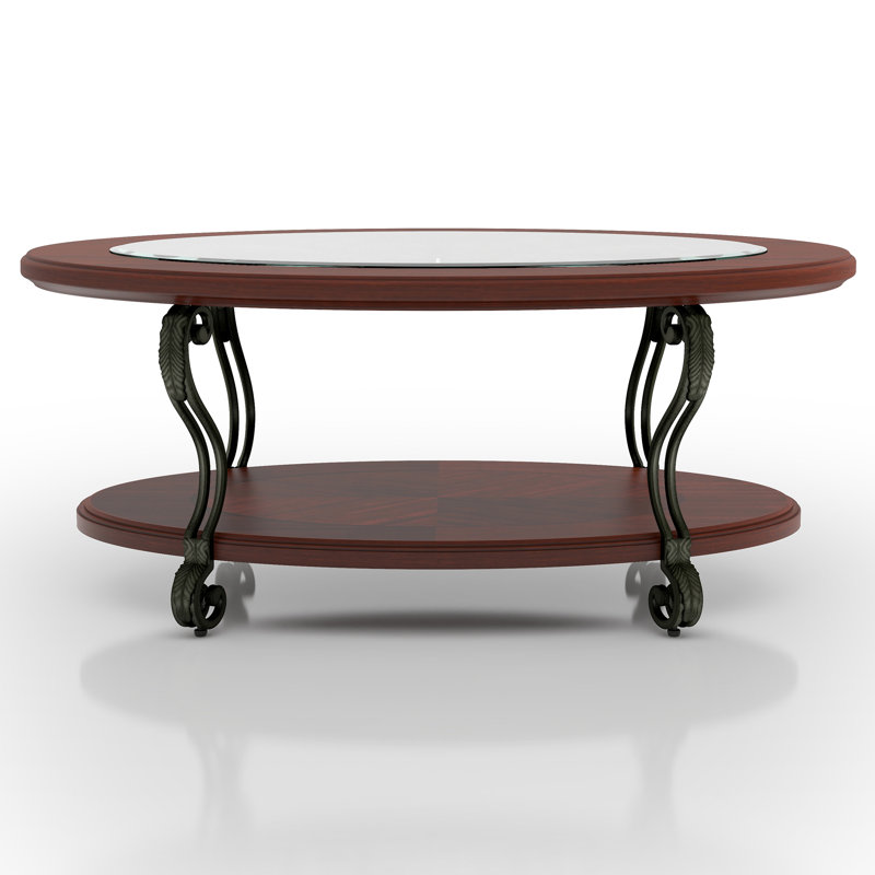 Halpern Glass Top Single Coffee Table