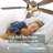 52-Inch Satin Nickel  2-Light 10 speed Farmhouse Vila Ceiling Fan with light and romote control 