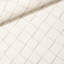 Graham & Brown Basket Weave Wallpaper Modern White Textured Vinyl Interlocking Geometric 33-188