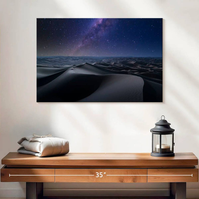 Alvord Empty Quarter Milky Way, H 8 po x l 12 po