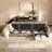 131" Adjustable Seat Depth Cloud Modular Sectional Sofa With Storage-37020003-37020028