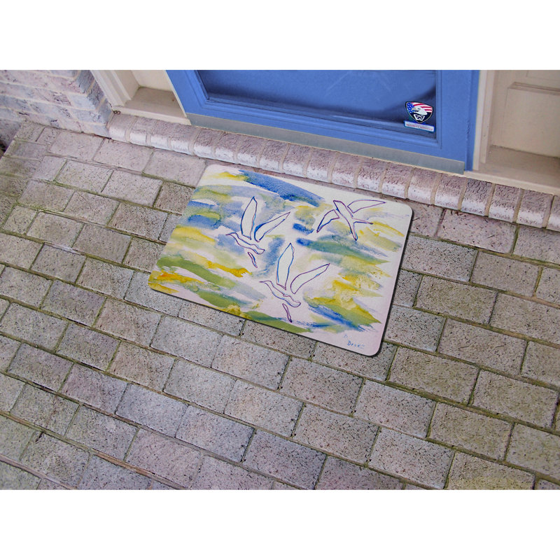 Tapis d'entrée / extérieur antidérapant Three Gulls, Rectangle 1 pi 6 po x 2 pi 2 po