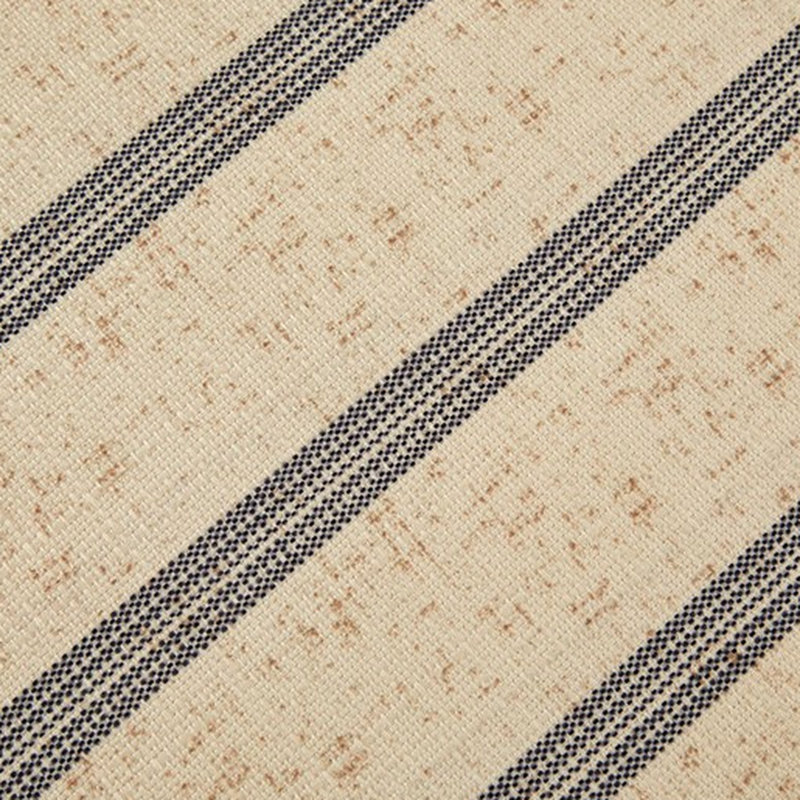 Cadre en bois massif et en contreplaqué d'inspiration hexagonale d'inspiration rayée en tissu massif l 18 po x P 18 po x H 16 po. Toile de couleur naturelle pouvant supporter jusqu'à 300 lb.