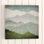 «First Snow Mountain View» par Ryan Fowler, reproduction d'art graphique sur toile-794139840