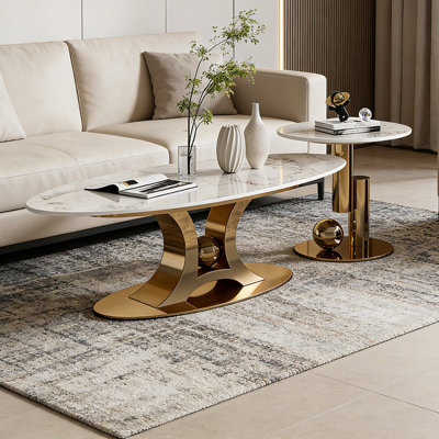 Ensemble de tables basses Sintered Stone