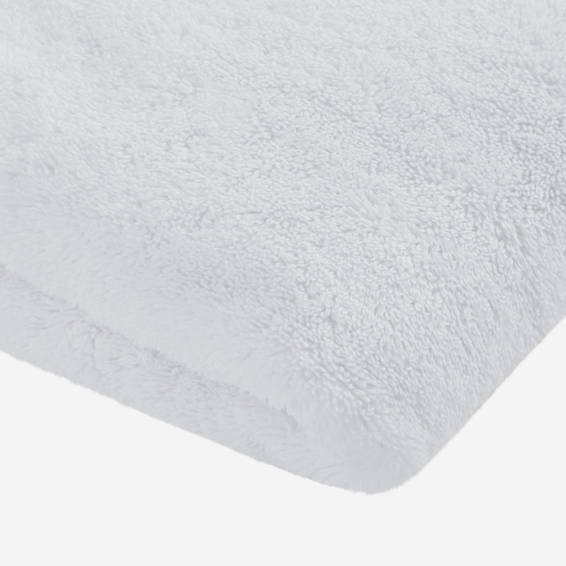 Serviette de bain 100% coton turc, Blanc
