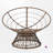 360° Swivel Wicker Papasan Accent Chair With Cushion-1632775965-1632775964