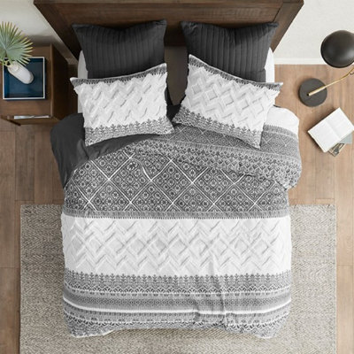Multicolore charmante literie en coton, très grand / très grand californien