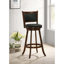 Tabouret pivotant en châtaignier (ensemble de 2)-581056368