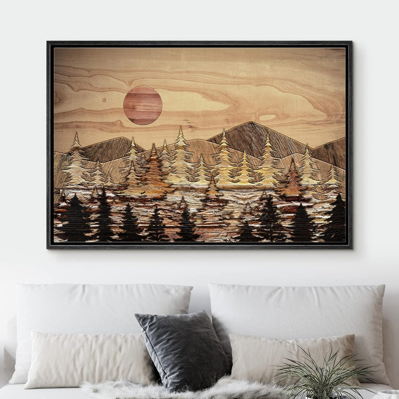 Western Western, H 24 po x l 36 po, Noir