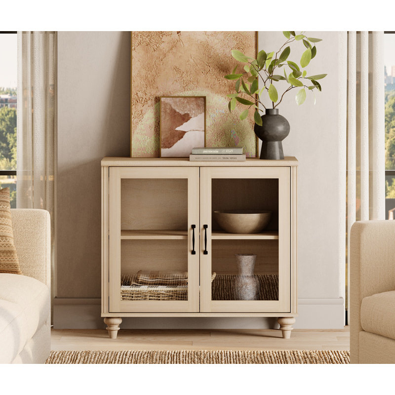 Armoire d'appoint Corretta Striplin, Beige