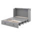 Full Size Murphy Bed Wall Bed With Drawer And A Set Of Sockets & USB Ports-790190205