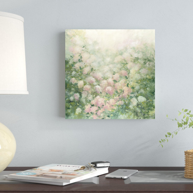 «Dreamy» par Julia Purinton, reproduction d'art sur toile tendue, H 12 po x l 12 po