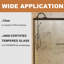 56-60"Wx 70"H Semi-Frameless Double Sliding Shower Door