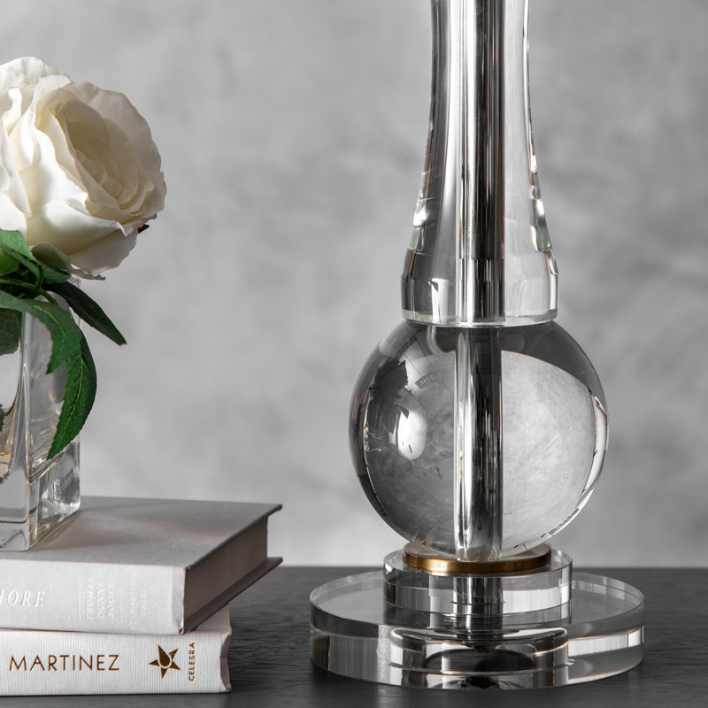 Lampe de table transparente 28 po Fifield