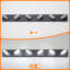  Luminaire de salle de bain 7 lumières DEL à intensité variable, barre de salle de bain noire pour salle de bain, miroir de meuble-lavabo et salon-107041950-107041924