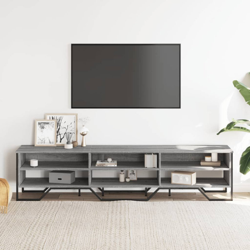 Andan Unfinished TV Stand, Grey Sonoma, 180cm