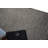 Solid Color Machine Made Tufted Polyester Area Rug in Gray Set-1690139534