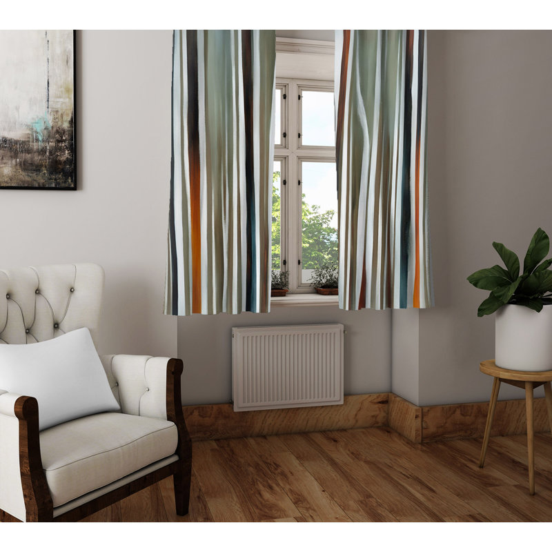 Semi Sheer Curtain Pair, 40" W x 82" L