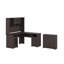 Ensemble de bureau d'ordinateur en L 3 pièces Shelonda-1274991168
