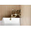 Robinet de salle de bain mural 2 trous Kingston-100524277