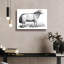  «Ewe» par Art Licensing Studio, art mural en verre acrylique, 24 po x 16 po-865398869