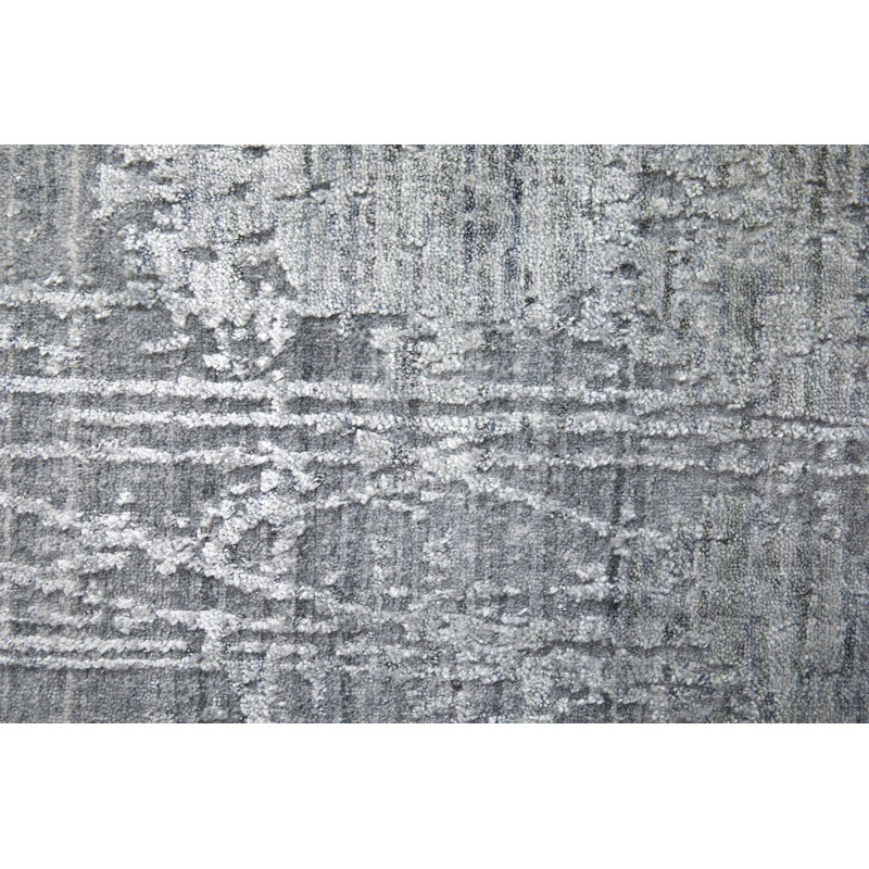 Eastfield Abstract Area Rug in Gray, Rectangle 12' x 15'