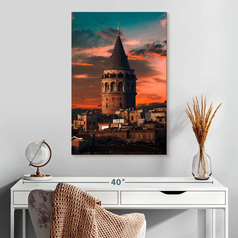 Tour Nicci de Galata, H 30 po x l 20 po