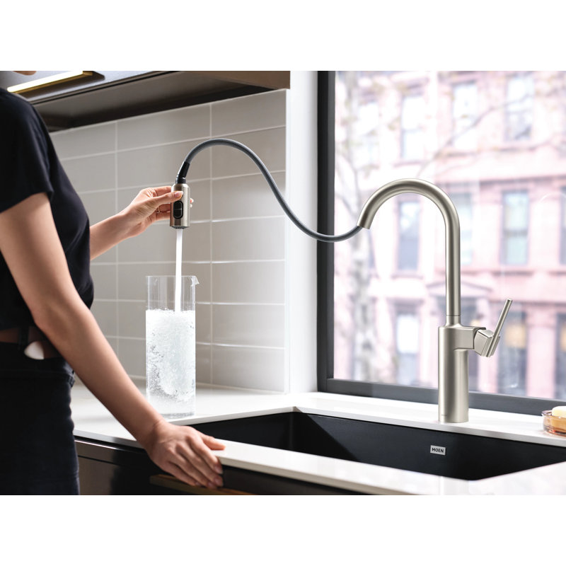 Robinet de cuisine Moen Inara, Acier inoxydable