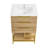 Carre 24" Bathroom Vanity in Oak