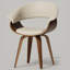 Chaise de salle à manger rembourrée Modern-1183298883