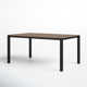 Sasha 63'' Extendable Outdoor Dining Table