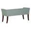 Banc rembourré Welburn bleu sarcelle-39342108