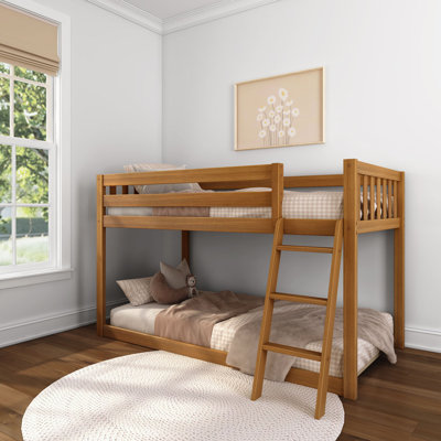 Lit superposé simple en bois massif Lylee