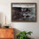 «Rocky Coast and the Lion Rock, Belle», reproduction d'un seul cadre photo sur toile