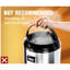 Distributeurs de boissons thermiques avec thermomètre à cristaux liquides en acier inoxydable 12 litres WantJoin-1378057210