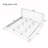 Upholstered Platform Bed With Wingback Headboard-1190642010-1190642004