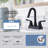 2-handle Bathroom Faucet with Drain Assembly-104561463