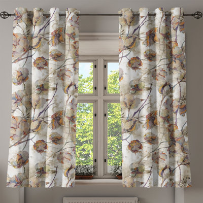 Aizeah Semi Sheer Curtain Pair