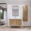Ensemble de meuble-lavabo mural simple 42 po Doddridge-218792588