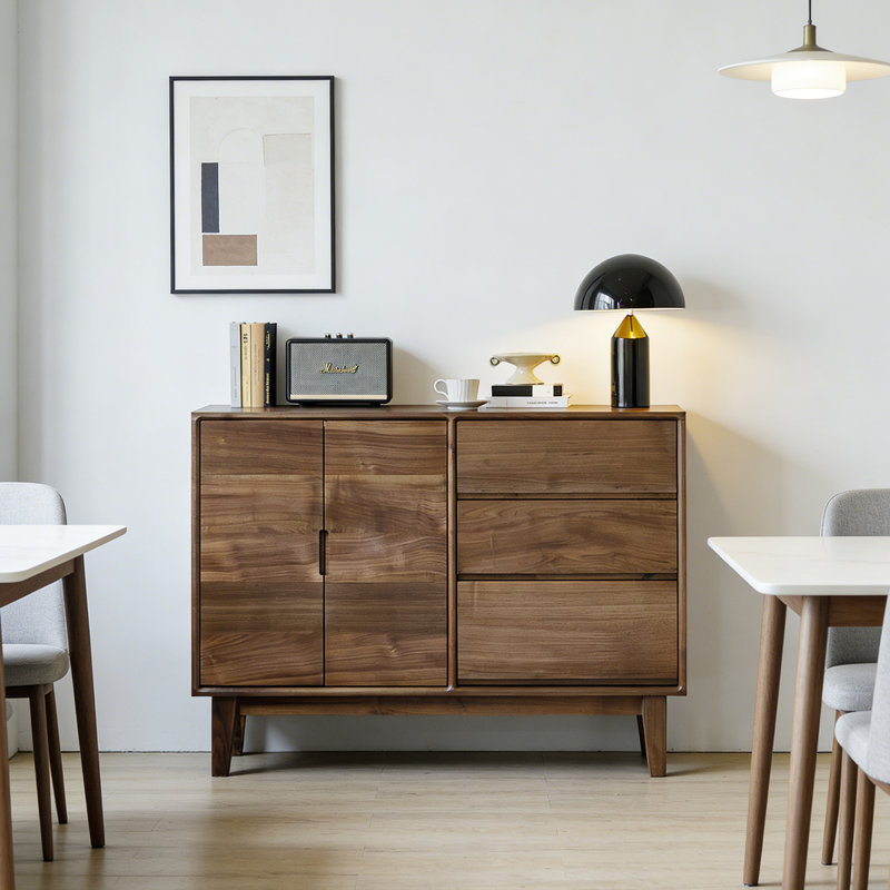 Table de buffet simple et robuste, H 33,46 po x l 47,24 po x P 15,75 po