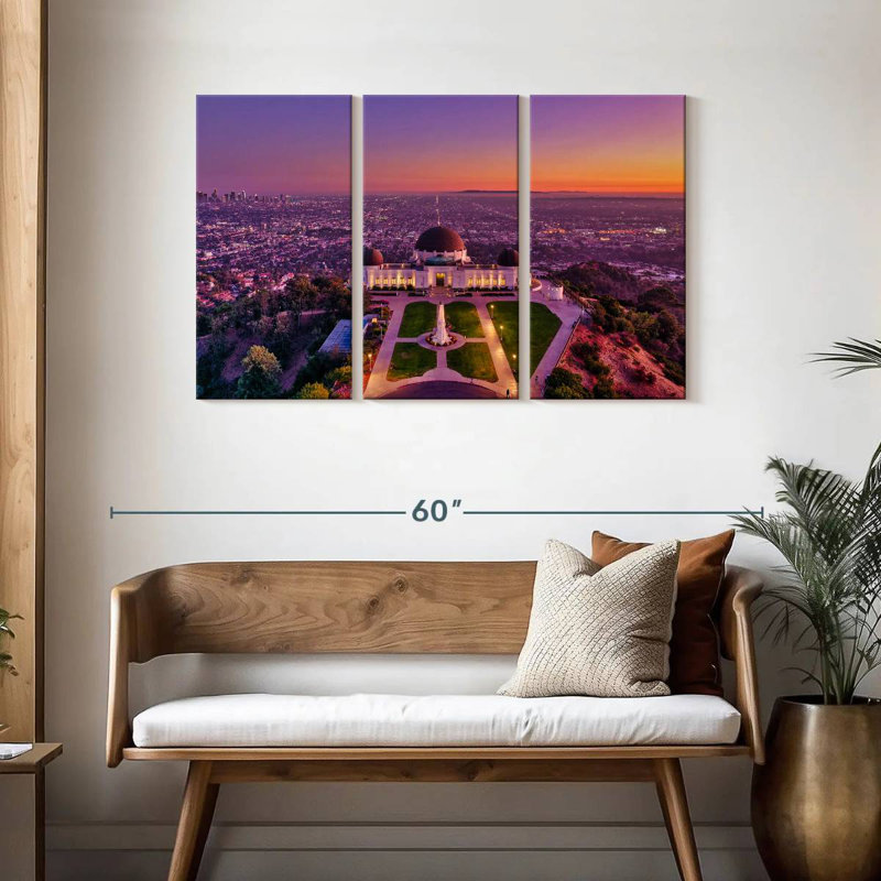 Sireci Griffith Observatory, 28" H x 45" W