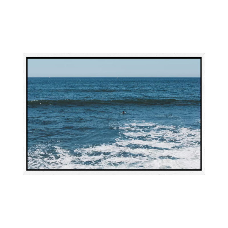 I'll Be Waiting by Bethany Young - Print on Canvas, 45.72cm H x 66.04cm W x 3.81cm D, White Framed